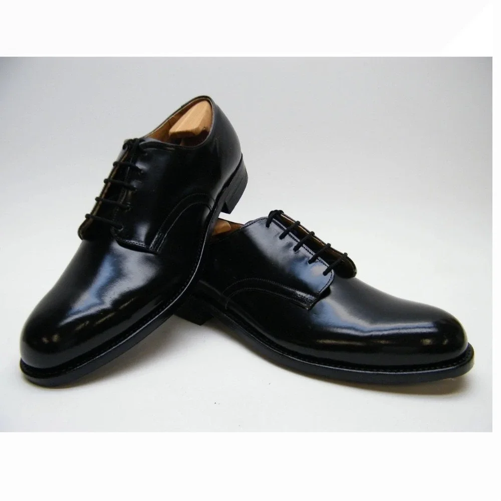 Craddock-Terry Mens US Military Dress Shoes Black Leather Oxford 13.5 R 1989
